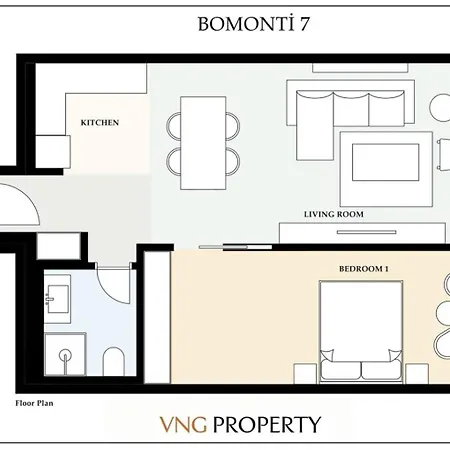 Beautiful Modern 1bd Views W Poolgym! #223 *
